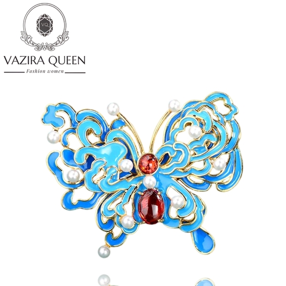 VQ Butterfly Brooch - Picture 1 of 6